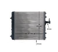 MAHLE CR 1495 001S Radiateur du moteur