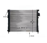 MAHLE CR 1504 000S Radiateur du moteur