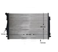 MAHLE ORIGINAL CR 2055 001S Radiateur du moteur