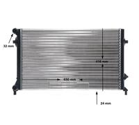 MAHLE ORIGINAL CR 30 001S Radiateur du moteur