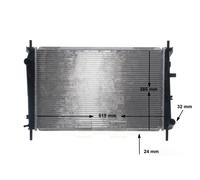 MAHLE ORIGINAL CR 629 000S Radiateur du moteur
