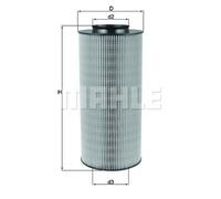 MAHLE ORIGINAL Filtre à air LX 918