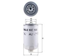 MAHLE ORIGINAL Filtre à carburant KC 186 pour IVECO DAILY III Kasten/Kombi 192,0