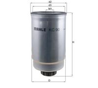 MAHLE ORIGINAL Filtre à carburant KC 90 pour FORD TRANSIT Bus (T) 84,0mm 167,0mm