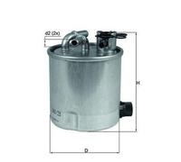 MAHLE ORIGINAL Filtre à carburant KL 440/23 pour NISSAN X-TRAIL (T31) 93,2mm
