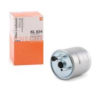 MAHLE ORIGINAL Filtre à carburant KL 834 pour RENAULT TWINGO II (CN0) 90,0mm