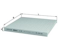 MAHLE ORIGINAL LA 60 Filtre d'habitacle à particules pour VW POLO (9N)