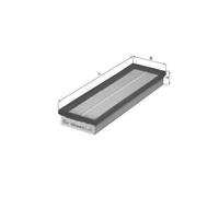 MAHLE ORIGINAL LX 1085 Filtre à air pour ROVER 45 (RT) pour MG ZS Limousine