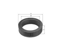 MAHLE ORIGINAL LX 184 Filtre à air pour FORD CAPRI III (GECP) Capri (ECJ)