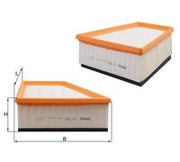 MAHLE ORIGINAL LX 709 Filtre à air pour VW POLO (9N) Polo Limousine (9N4)