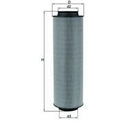 MAHLE ORIGINAL LX 791 Filtre à air convient pour MERCEDES-BENZ A-Klasse (W168)