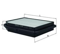 MAHLE ORIGINAL LX 849 Filtre à air pour HONDA CIVIC IV Hatchback (EC, ED, EE)