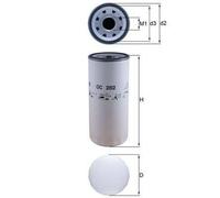MAHLE ORIGINAL OC 282 Filtre à huile convient pour MERCEDES-BENZ ATEGO MK