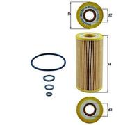 MAHLE ORIGINAL OX 383D Filtre à huile convient pour MERCEDES-BENZ SL (R230)