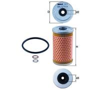 MAHLE OX 33D Filtre à huile