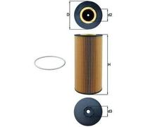 MAHLE OX 348D Filtre à huile pour VW VOLKSBUS WORKER pour VOLVO B12 pour MAN TGA