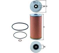 MAHLE OX 92D Filtre à huile pour VW Caddy IV Break (SAB, SAJ) pour MG MGF (RD)