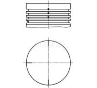 MAHLE piston article : 022 04 00