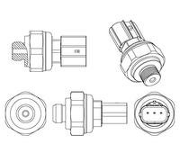 MAHLE Pressostat (climatisation) ASE10000P