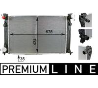 MAHLE Radiateur de Refroidissement pour Audi A6 Avant 4F5 C6 S6 quattro 4F2