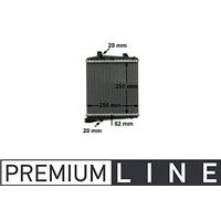 MAHLE Radiateur du moteur Module de Refroidisement Largeur de filet 287mm Longueur de filet 291mm Profondeur de filet 52mm pour VW Touareg II (7P5, 7P6) CR 1186 000P