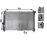MAHLE CR 131 000S Radiateur du moteur