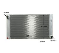 MAHLE Radiateur Eau Pour BMW 5 Série Touring E61 525D 520D 530D 525XD E60