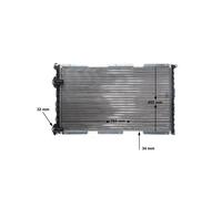 MAHLE Radiateur, refroidissement du moteur CR 526 000S pour RENAULT OPEL