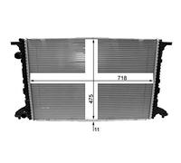 MAHLE Radiateur, refroidissement du moteur CR2177000P