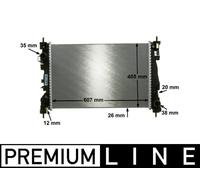 MAHLE Radiateur Refroidisseur Convient pour Alfa Romeo Giulietta 4C 940 940 960