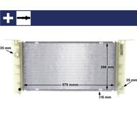 MAHLE Radiateur Refroidisseur D'Eau Pour Fiat Stilo 192 1.6 16V 1.4 192
