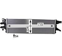 MAHLE Refroidisseur basse température, refroidisseur d'air de