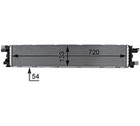 MAHLE Refroidisseur basse température, refroidisseur d'air de
