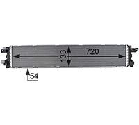 MAHLE CIR 13 000P Radiateur basse température, intercooler