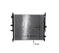 MAHLE Refroidisseur Du Moteur D'Eau Convient pour Mercedes Classe M W163 ML 320