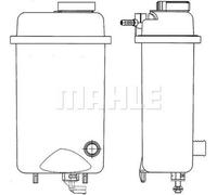 Vase d'expansion, liquide de refroidissement MAHLE CRT 52 000S
