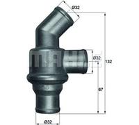 MAHLE TH 16 80 Thermostat de boîtier pour BMW