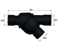 MAHLE TH 8 83 Thermostat, liquide de refroidissement pour MAN,NEOPLAN