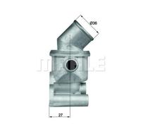 MAHLE Thermostat Liquide avec Joint 87°C pour Seat Marbella Ibiza I