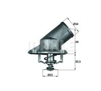 MAHLE Thermostat, liquide de refroidissement Article : TI 224 92