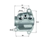 MAHLE TO 12 100 Thermostat, refroidissement d'huile pour BMW
