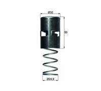 MAHLE TO 2 83 Thermostat, refroidissement d'huile pour PORSCHE