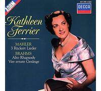 Mahler: 3 Rckert Lieder/Brahms: Alt-Rhapsodie [Import]
