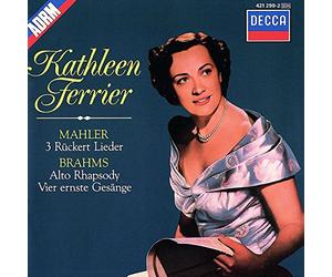 Mahler: 3 Rckert Lieder/Brahms: Alt-Rhapsodie [Import]