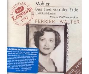 Mahler: Das Lied von der Erde; 3 Ruckert-Lieder by Kathleen Ferrier [Audio CD]