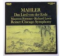Mahler: Das Lied Von Der Erde (Complete on One Record Text Enclosed) Bruno Walter Condutor / New York Philharmonic / Mildred Miller, Mezzo - Soprano / Ernst Haflinger, Tenor