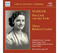 Mahler, G. - Mahler : Das Lied von der Erde (Le Chant de la Terre) / Rückert Lieder