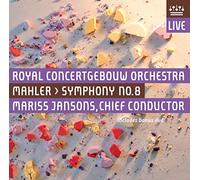 Gustav Mahler Mahler: Symphony No. 8 (CD) SACD with Blu-ray