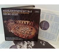 MAHLER, GEORGE SOLTI, CHICAGO SYMPHONY ORCHESTRA - MAHLER, GEORG SOLTI, CHICAGO SYMPHONY ORCHESTRA symphony no. 8, 2 x lp boxset, libretto, SET 534-5