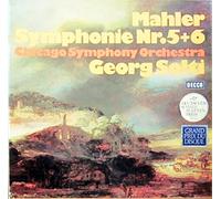 Mahler Gustav (Komponist) und Georg Solti (Dirigent) - Gustav Mahler "Symphonie Nr. 5 cis-moll" und "Symphonie Nr. 6 a-moll", Chicago Symphony Orchestra, Dirigent: Georg Solti.
